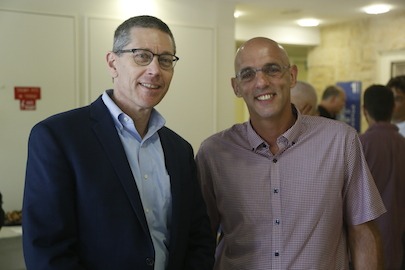Prof Robinson with Prof Chefetz